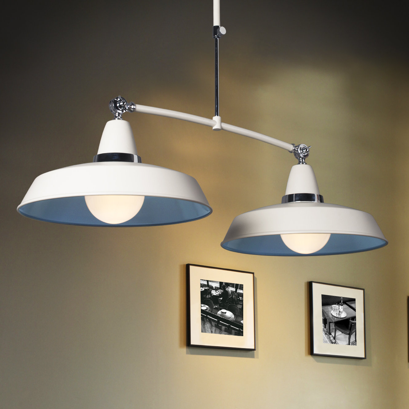 House Additions Vintage 2 Light Kitchen Island Pendant & Reviews Wayfair.co.uk